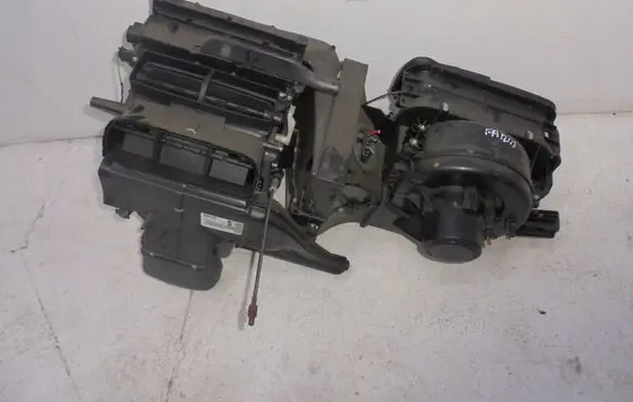 Interior heater climate box assembly