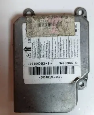 Volkswagen Sharan Airbag control unit/module 1c0909605 0034HD0K9XS+