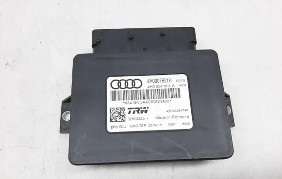 Audi A6 C7 Rear brake EMF control unit/module 4H0907801H