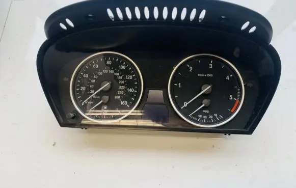 BMW 5 E60 E61 Speedometer (instrument cluster) 62109194890 6210-9194890