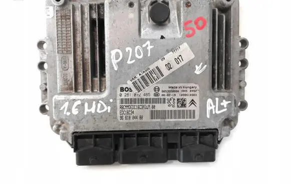 Peugeot 207 Engine control unit/module 9661004480