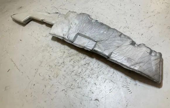 Dacia Duster II Fender foam support/seal 
