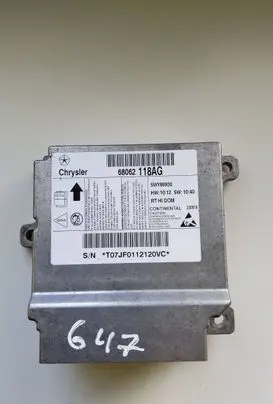 Chrysler Town & Country V Airbag control unit/module 68062118AG 5WY86930 T0TJF012120VC
