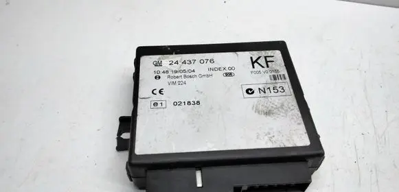 Opel Zafira A Comfort/convenience module 24437076