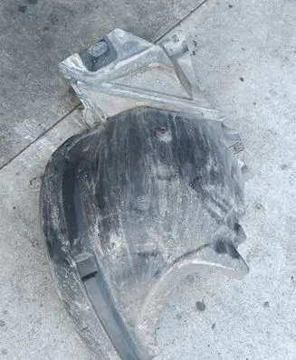 Mercedes-Benz E W212 Front wheel arch liner splash guards A2126903130