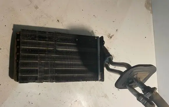 Heater blower radiator