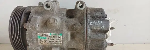 Citroen C4 Grand Picasso Air conditioning (A/C) compressor (pump) 9659876080 SD7C16 SANDEN