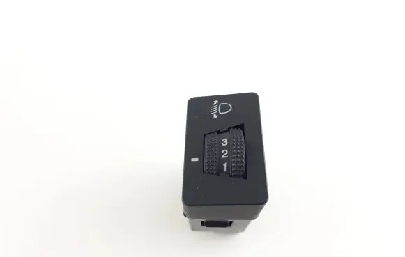 Headlight level height control switch