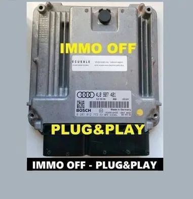 Audi Q7 4L Engine control unit/module 0281012772 4L0907401 4L0910401