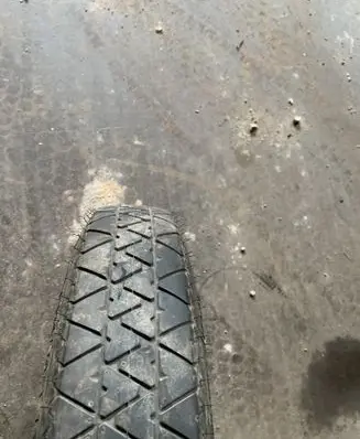 Audi A3 S3 8P R18 spare wheel 