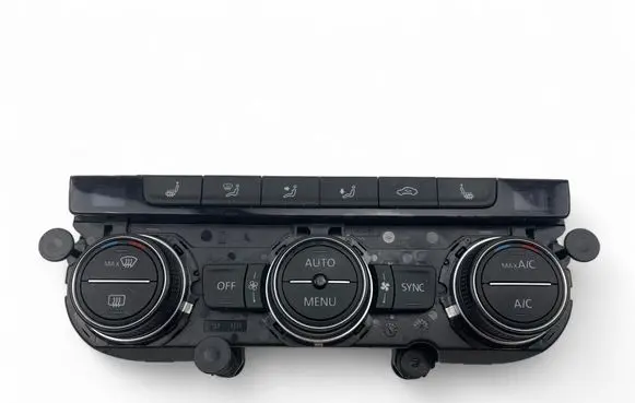 Volkswagen Golf Sportsvan Interior fan control switch 5G0907044BD