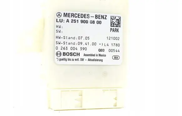 Mercedes-Benz R W251 Parking PDC control unit/module A2519000800