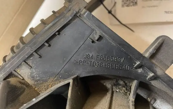 Renault Scenic II - Grand scenic II Heater fan/blower J84F666583V
