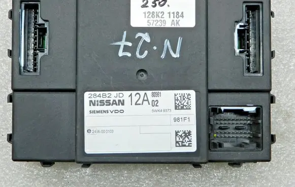 Nissan Qashqai Comfort/convenience module 284B2JD12A