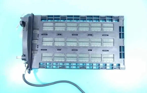 Interior heater climate box assembly