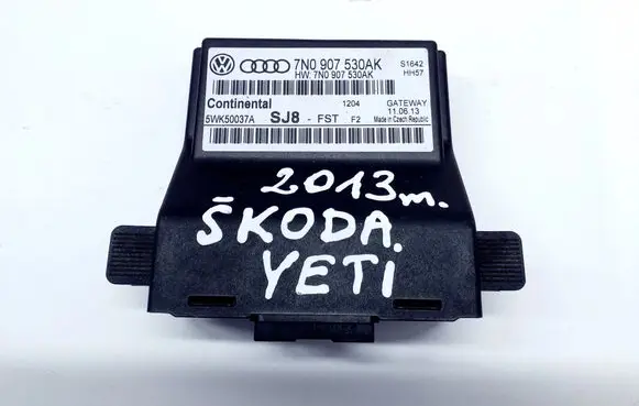 Skoda Yeti (5L) Gateway control module 7N0907530AK