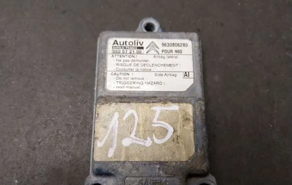 Citroen C4 I Picasso Airbag control unit/module 550572100 9630806280