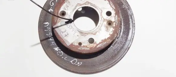 Honda Accord Rear brake disc neventiliuojamas