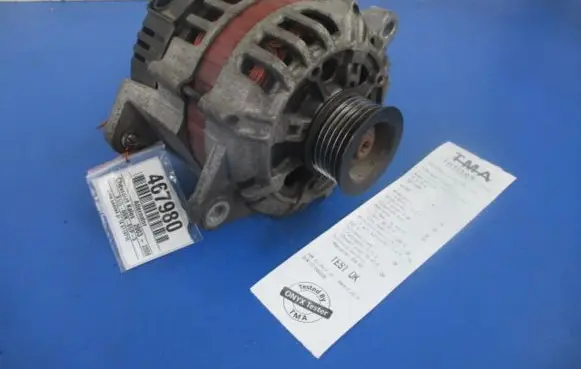 Chevrolet Kalos Generator/alternator