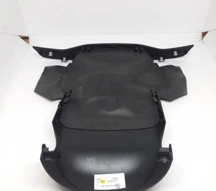 Steering wheel column trim