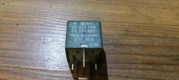 Skoda Fabia Mk1 (6Y) Other relay 191937503 20204007