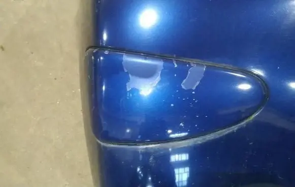 Toyota Aygo AB10 Rear bumper trim bar molding 