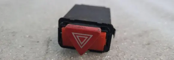 Audi A4 S4 B5 8D Hazard light switch 8D0941509H