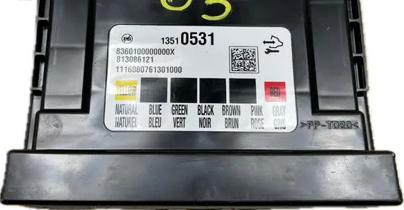 Cadillac Escalade IV Comfort/convenience module 13510531