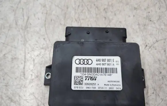 Audi A6 S6 C7 4G Hand brake control module 4H0907801E 4H0907801A A2C53383282