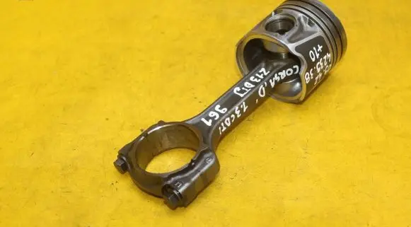 Opel Corsa C Piston with connecting rod 73502643
