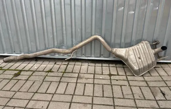 Mercedes-Benz S W221 Muffler/silencer A2214913400