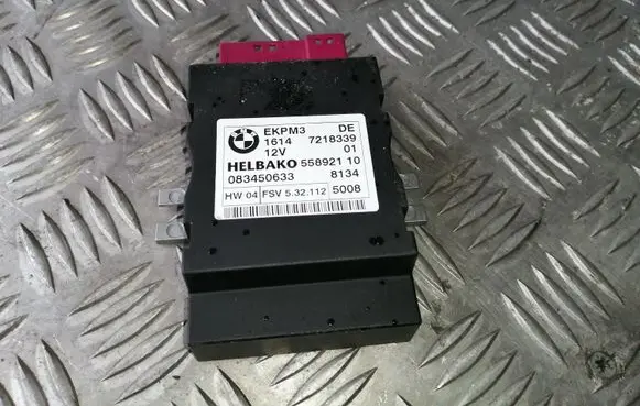 BMW 5 E60 E61 Fuel injection pump control unit/module 7218339 558921 083450633