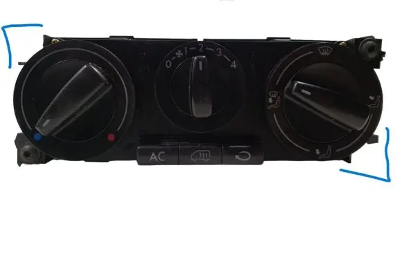 Volkswagen Sharan Climate control unit 7M3907049C YM2119980AD