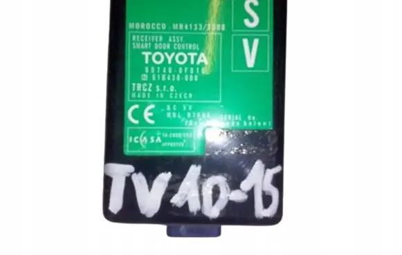 Toyota Verso Door control unit/module 897400F010