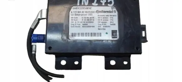 Mercedes-Benz C W204 Other control units/modules A1729008206
