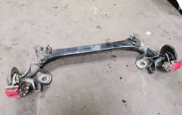 Rear axle beam