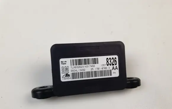Opel Astra J ESP acceleration yaw rate sensor 13578326