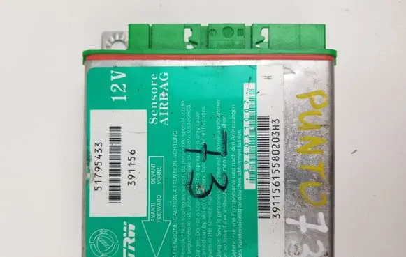 Fiat Punto (188) Airbag control unit/module 51795433 391156