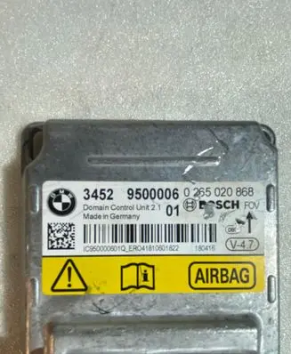 BMW X5 F15 Airbag control unit/module 34529500006