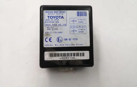 Toyota Corolla Verso AR10 Door control unit/module 897410F010 61B168000