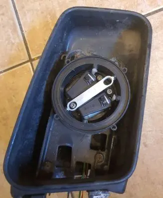 Audi 100 200 5000 C3 Manual wing mirror 006204 E10217226 E10217229
