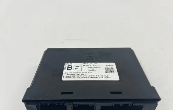 Mazda CX-30 Door control unit/module B0J8675L0 B0J8675L0D