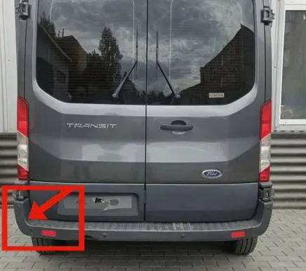 Ford Transit Rear bumper corner part panel trim BK3117927