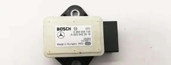 Mercedes-Benz E C207 W207 Acceleration sensor A0055422618