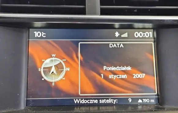 Citroen DS4 Screen/display/small screen 9804707380 IMPRK1541315