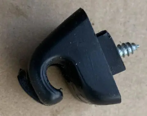 Mercedes-Benz W123 Sun visor clip/hook/bracket 