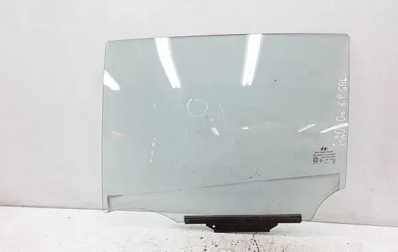 Hyundai i20 (PB PBT) Rear door window glass e643r000135