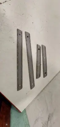 Mercedes-Benz ML W166 sill trim set (inner) 