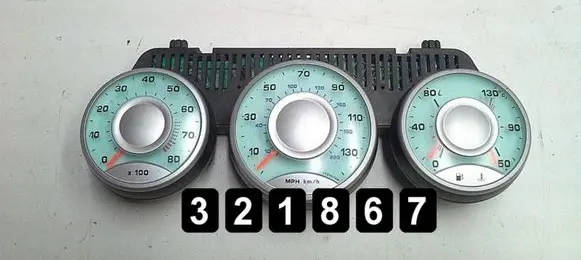 Peugeot 807 Speedometer (instrument cluster) 1496275080