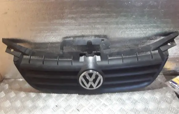 Volkswagen Touran I Front bumper upper radiator grill 1T0853651